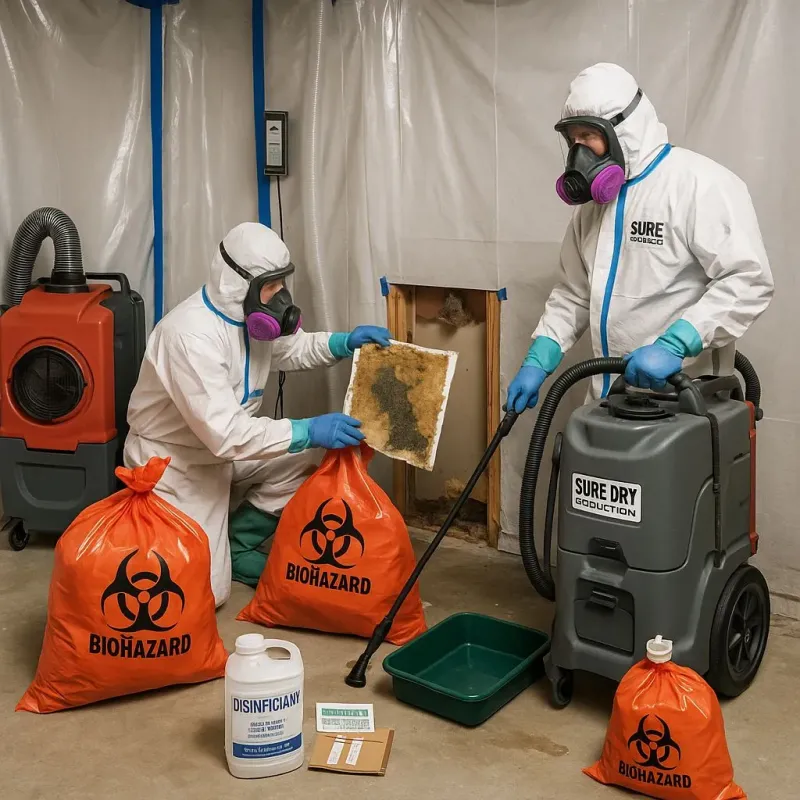 Contaminated Water Handling Protocols process in Albertson, NY