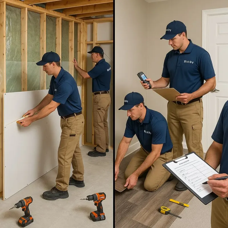Repairs and Reconstruction process in Albertson, NY